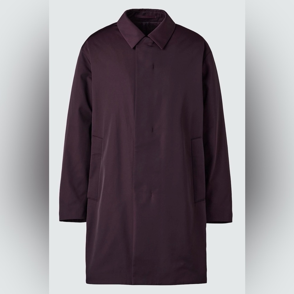 Uniqlo :C PUFFTECH Half Coat Wine Size L